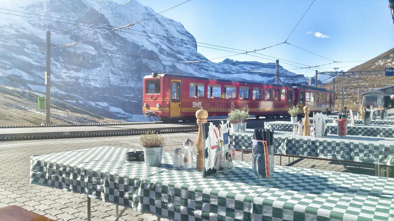 Lodge Bergrestaurant Kleine Scheidegg Exterior foto