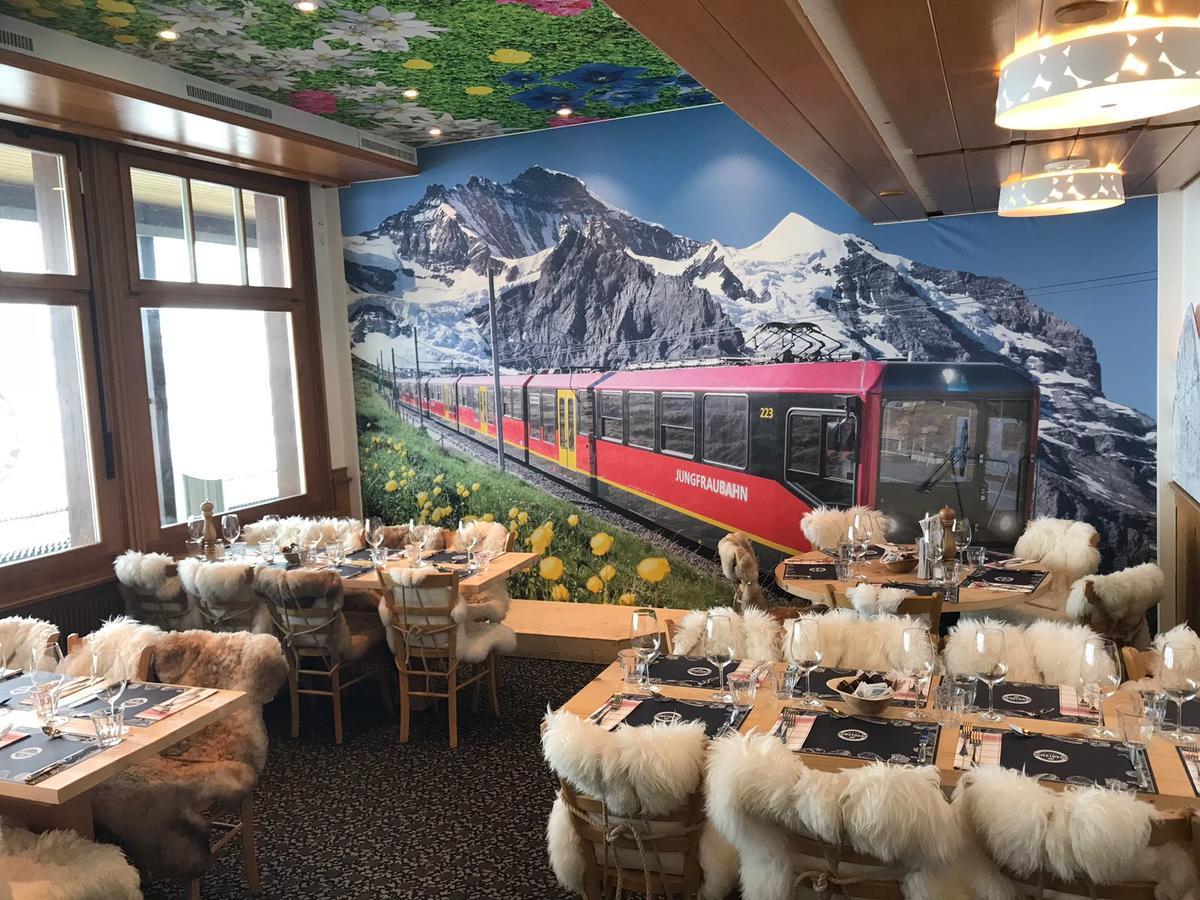 Lodge Bergrestaurant Kleine Scheidegg Exterior foto